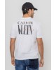 T-shirt Calvin Klein άσπρη ΚΟΝΤΟΜΑΝΙΚΕΣ