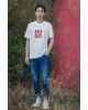 T-Shirt Hugo άσπρο ΚΟΝΤΟΜΑΝΙΚΕΣ