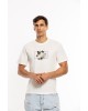 T-shirt Jack n Jones άσπρο ΚΟΝΤΟΜΑΝΙΚΕΣ