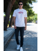 T-shirt Tommy Jeans άσπρο ΚΟΝΤΟΜΑΝΙΚΕΣ