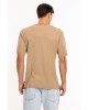 T-shirt Jack n Jones μπεζ ΚΟΝΤΟΜΑΝΙΚΕΣ