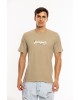 T-shirt Jack n Jones μπεζ ΚΟΝΤΟΜΑΝΙΚΕΣ