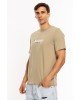 T-shirt Jack n Jones μπεζ ΚΟΝΤΟΜΑΝΙΚΕΣ