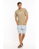 T-shirt Jack n Jones μπεζ ΚΟΝΤΟΜΑΝΙΚΕΣ