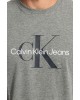 T-shirt Calvin Klein γκρι ΚΟΝΤΟΜΑΝΙΚΕΣ