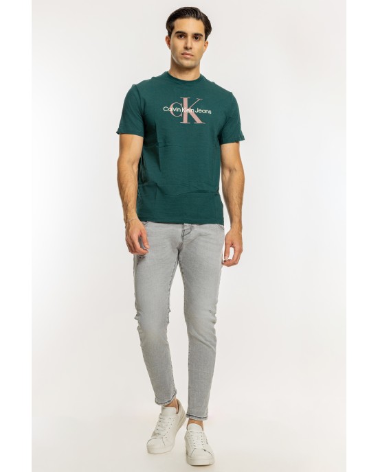 T-Shirt Calvin Klein πράσινο ΚΟΝΤΟΜΑΝΙΚΕΣ