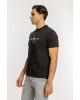 T-Shirt Calvin Klein μαύρο ΚΟΝΤΟΜΑΝΙΚΕΣ