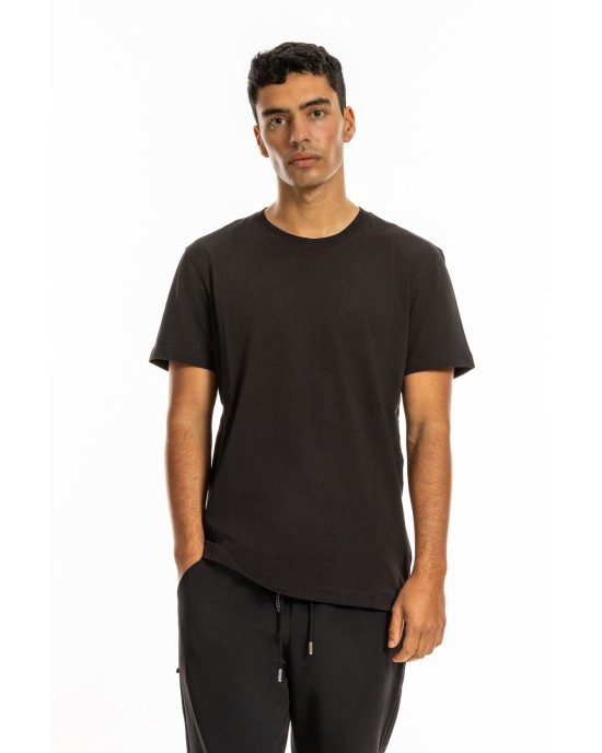 T-shirt Calvin Klein μαύρο ΚΟΝΤΟΜΑΝΙΚΕΣ