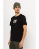 T-shirt Calvin Klein μαύρο ΚΟΝΤΟΜΑΝΙΚΕΣ