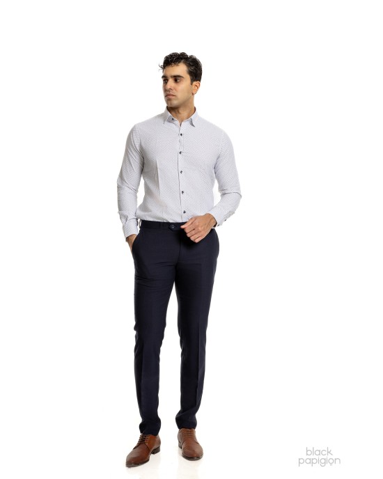 Πουκάμισο Tessuti άσπρο SLIM FIT