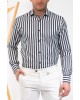 Πουκάμισο Vittorio μπλε SLIM FIT