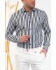 Πουκάμισο Vittorio μπλε SLIM FIT