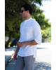 Πουκάμισο Vittorio άσπρο OVERSHIRT