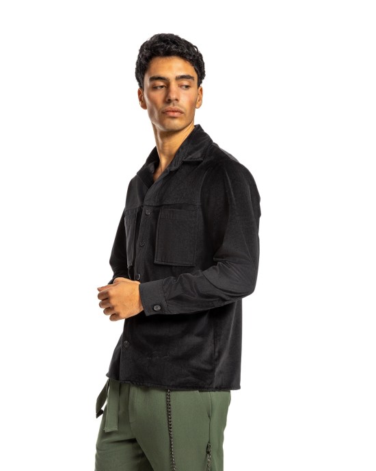 Overshirt Dezign μαύρο OVERSHIRT