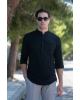 Πουκάμισο Vittorio μαύρο OVERSHIRT