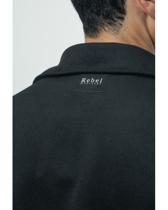 Overshirt Rebel μαύρο OVERSHIRT