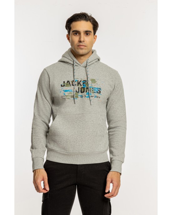 Φούτερ Jack n Jones γκρι ΦΟΥΤΕΡ