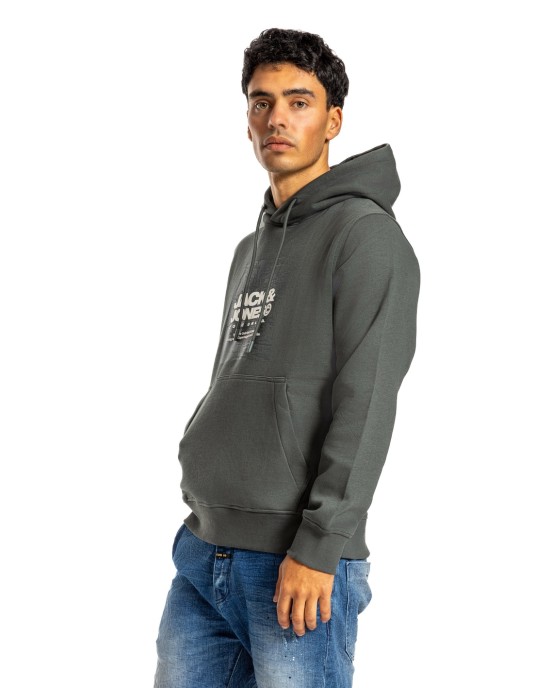 Φούτερ Jack n Jones γκρι σκούρο ΦΟΥΤΕΡ