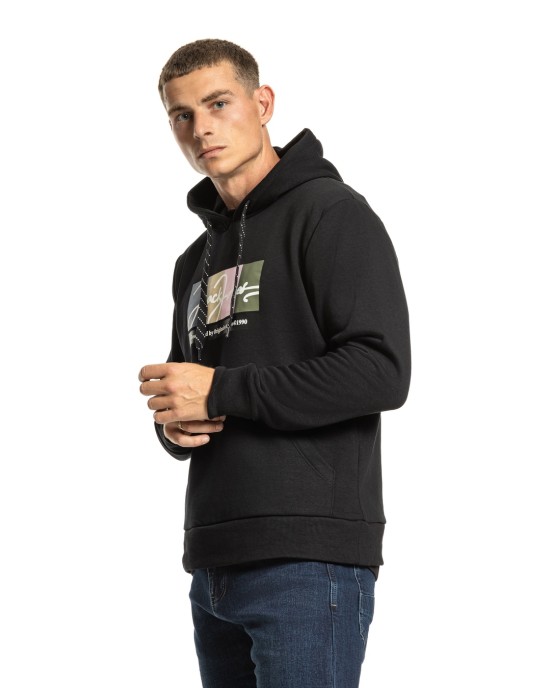 Φούτερ Jack n Jones μαύρο ΦΟΥΤΕΡ