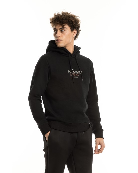 Φούτερ Jack n Jones μαύρο ΦΟΥΤΕΡ