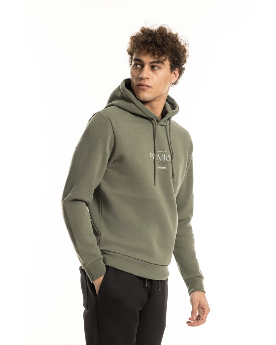 Φούτερ Jack & Jones λαδί ΦΟΥΤΕΡ