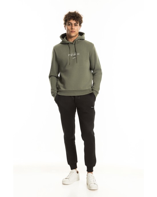 Φούτερ Jack & Jones λαδί ΦΟΥΤΕΡ