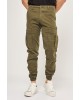 Παντελόνι Cargo Jack N Jones λαδί CASUAL