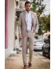 Κοστούμι Vittorio Digio μπεζ SLIM FIT