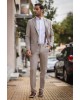 Κοστούμι Vittorio Digio μπεζ SLIM FIT