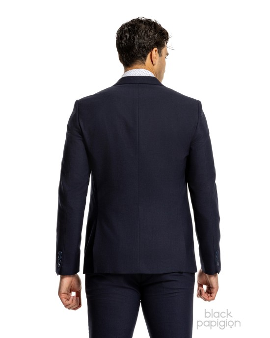 Κοστούμι Italian Job μπλε SLIM FIT