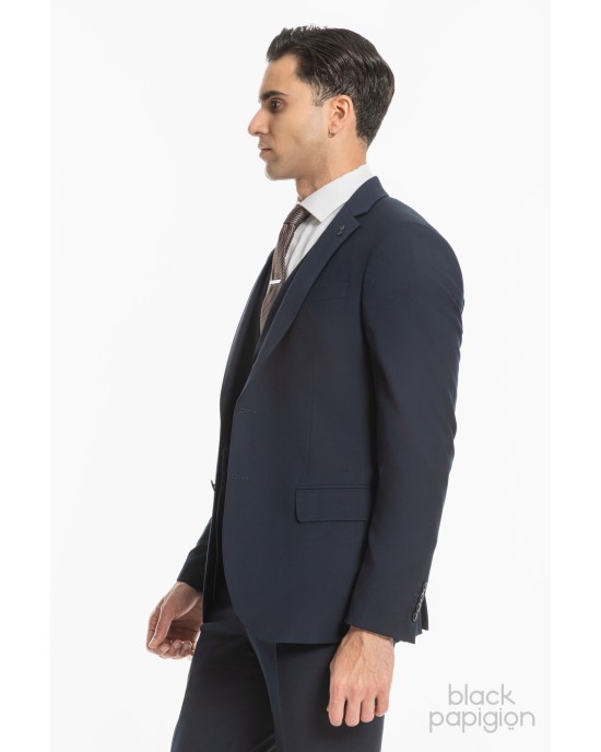 Κοστούμι Black Papigion μπλε SLIM FIT