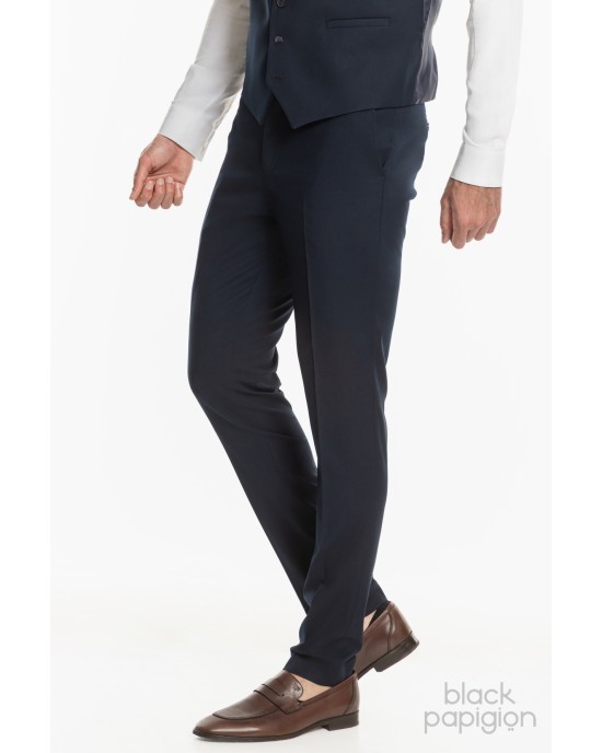 Κοστούμι Black Papigion μπλε SLIM FIT