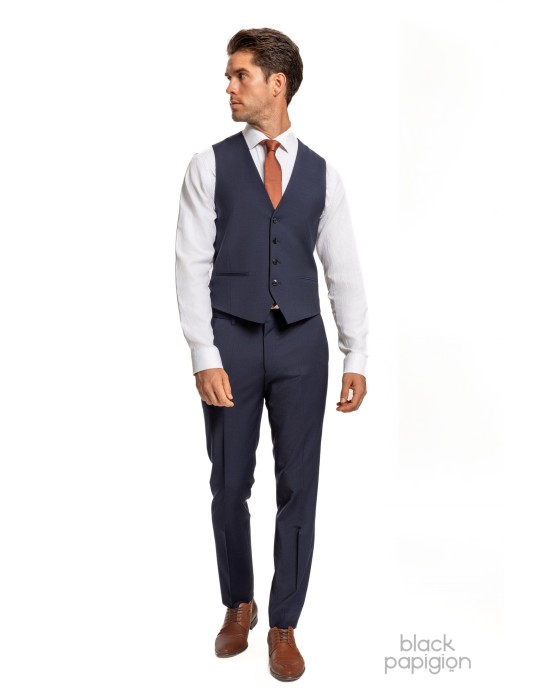 Κοστούμι Hugo μπλε SLIM FIT