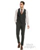 Κοστούμι Black Papigion πράσινο SLIM FIT