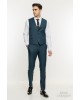 Κοστούμι Guy Laroche Homme πετρόλ SLIM FIT