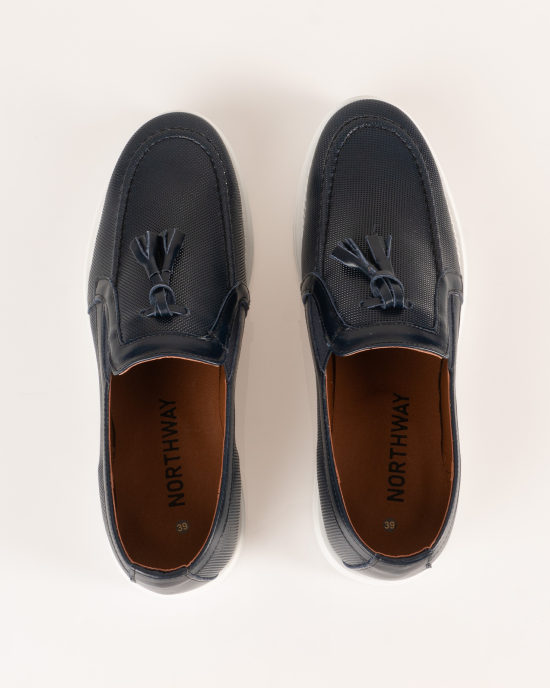 Παπούτσι Northway μπλε LOAFERS